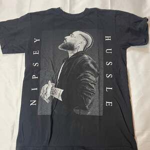 Nipsey Hussle Shirt Adult Small Black Rap Tee Tour Memorabilia Hip-hop unisex
